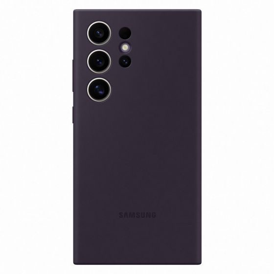 Samsung Galaxy S24 Ultra 矽膠薄型保護殼 (深紫色) 4225731