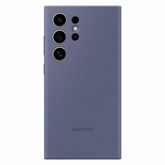 Samsung Galaxy S24 Ultra 矽膠薄型保護殼 (紫色) 4225741