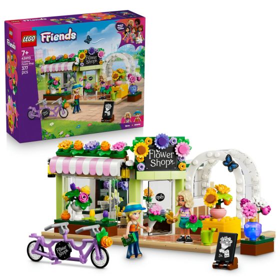 LEGO® Friends 42693 Creative Flower Shop (Building Bricks,Play House,Bricks,Gift)