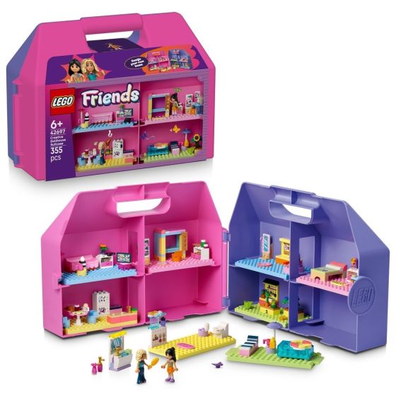 LEGO® Friends 42697 Creative Dollhouse Suitcase (Creative,Play House,Bricks,Gift)