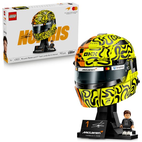 LEGO® Editions 43023 McLaren Mastercard F1® Team Lando Norris 頭盔 (麥拿倫,居家擺設,禮物,玩具)