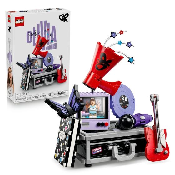 LEGO® Editions 43030 Olivia Rodrigo's Secret Storage (Creative,Home Decoration,Bricks,Gift)