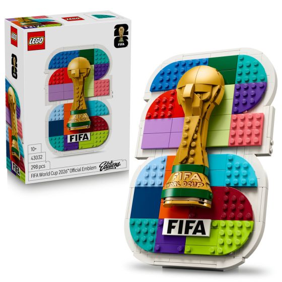 LEGO® Editions 43032 FIFA World Cup 2026™ Official Emblem (DIY,Decoration,Bricks,Gift)