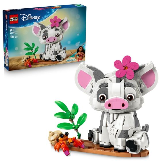 LEGO® Disney Princess 43292 Pua (Creative,Building Toy,Bricks,Gift)