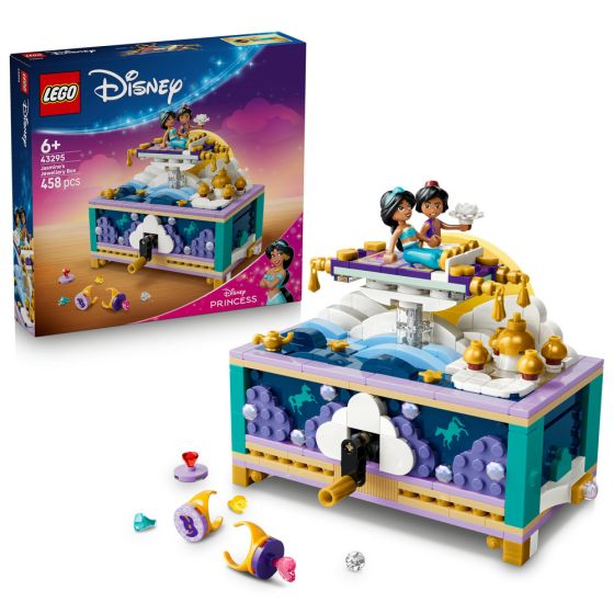 LEGO® Disney Princess 43295 Jasmine's Jewelry Box (Creative,Toys,Bricks,Gift)