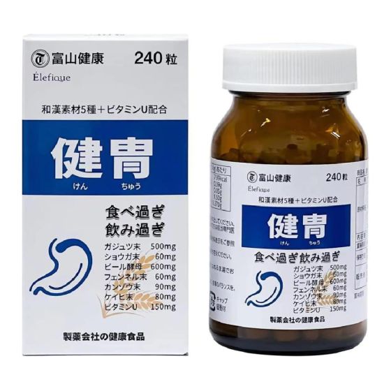 富山藥品 - 健胃消食片 240粒 日本製 4562212893529