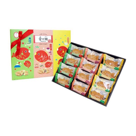 鈴木栄光堂 - 鯛魚燒禮盒裝 12入 (1 盒) (平行進口貨品) 4571397156947