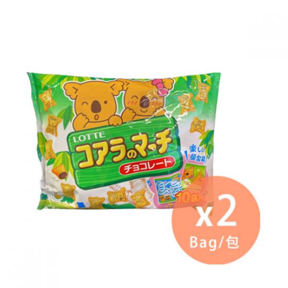 LOTTE 日本樂天 家庭裝熊仔餅(袋裝) 120g X 2包 (4903333199655_2)[新舊包裝隨機發貨] 4903333199655_2