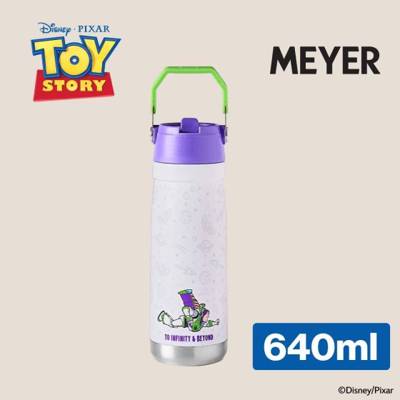 MEYER - 迪士尼巴斯光年不銹鋼真空保溫水樽 640ML CR-49358-C