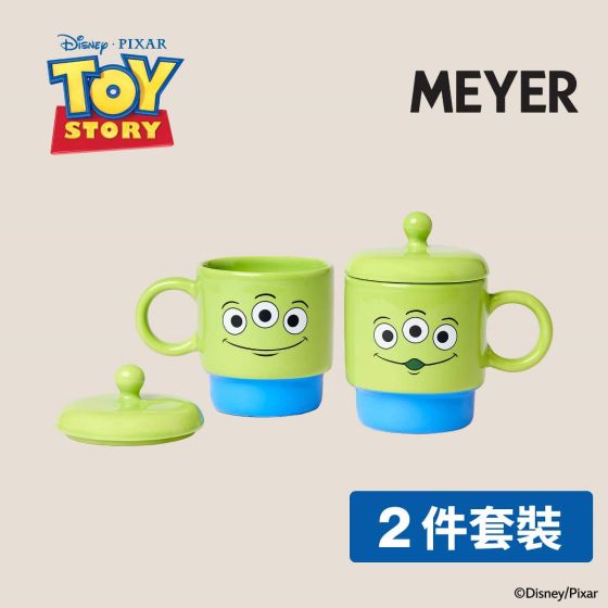 MEYER - 迪士尼三眼仔陶瓷杯 2件裝 CR-49362-C