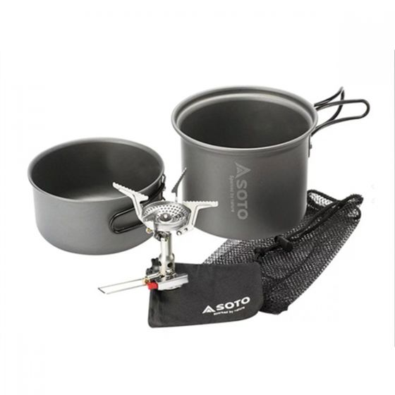 SOTO - 爐具連鍋具套裝 Amicus Cooker Combo- SOD-320CC 4953571593203