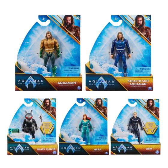 DC - Aquaman水行俠 4吋可動人偶 (多個角色可選) 6065654