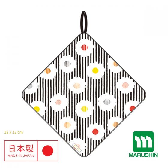 Marushin - SOU·SOU 多用途全棉毛巾 (黑色) 6165006600