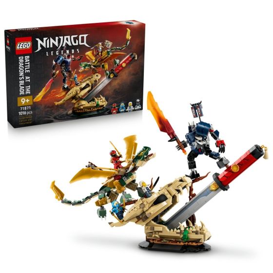LEGO® Ninjago 71871 Battle at the Dragon's Blade (Ninga Games,Toys,Bricks,Gift)