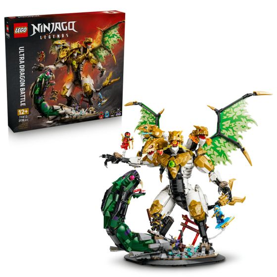 LEGO® Ninjago 71872 Ultra Dragon Battle (Ninga Games,Toys,Bricks,Gift)