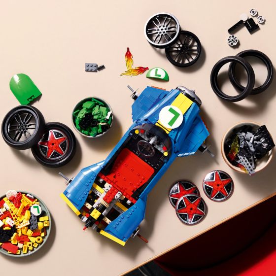 LEGO® Super Mario 72050 Mario Kart – Luigi & Mach 8 (Home Decoration,Toys,Bricks,Gift)