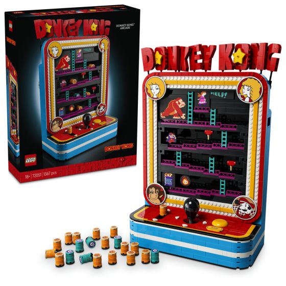 LEGO® Super Mario 72051 Donkey Kong™ Arcade (Gaming,DIY,Bricks,Gift)