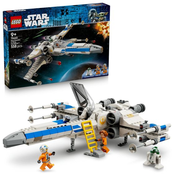 LEGO® Star Wars 75460 New Republic X-Wing Starfighter™ (Starship Model,Home Decoration,Gifts,Toys & Bricks)