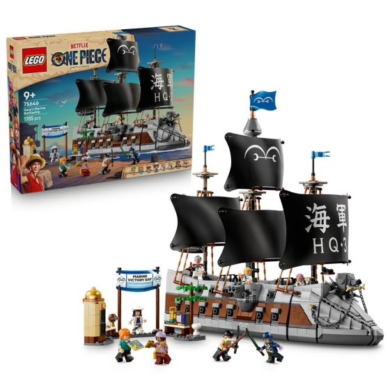 LEGO® ONE PIECE 75646 Garp's Marine Battleship (Model,Decoration,Bricks,Gift)