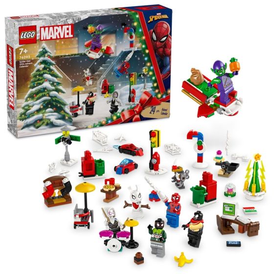 LEGO® - Marvel Super Heroes 76293 Spider-Man 2024 Advent Calendar(超級英雄玩具,漫威,蜘蛛俠,倒數月曆,玩具,聖誕,兒童,禮物)