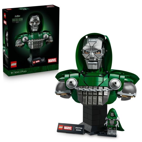 LEGO® Super Heroes Marvel 76345 Doctor Doom Bust (Creative Toys,Home Decoration,Bricks,Gift)