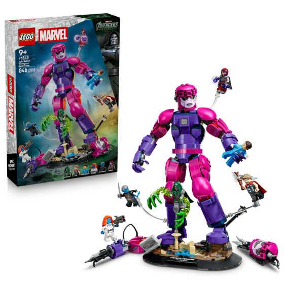 LEGO® Super Heroes Marvel 76348 Epic Battle: Avengers: Doomsday (Creative,Home Decoration,Bricks,Gift)