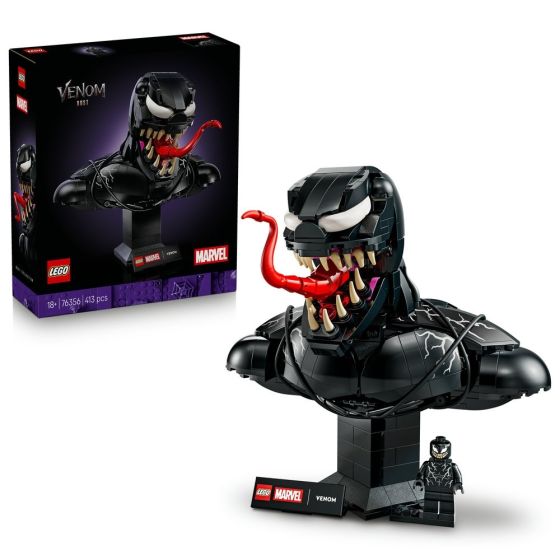 LEGO® Super Heroes Marvel 76356 Venom Bust (Model,Home Decoration,Bricks,Gift)