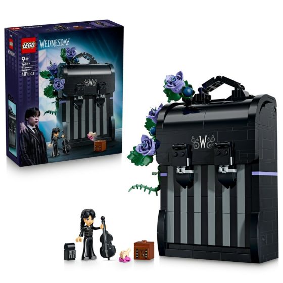 LEGO® Wednesday 76787 Wednesday Backpack (Creative,Home Decoration,Bricks,Gift)