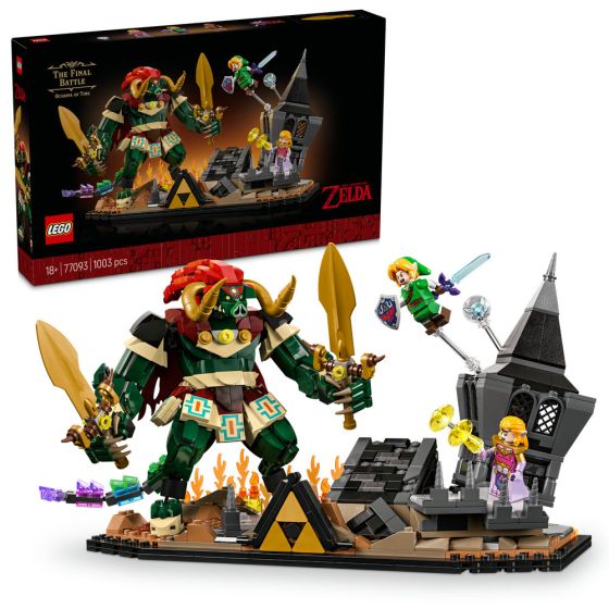 LEGO® The Legend of Zelda 77093 Ocarina of Time – The Final Battle (Creative Toys,Gaming,Bricks,Gift)