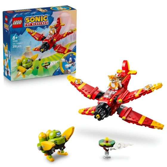 LEGO® Sonic 77119 Tails' Tornado-1 (Gaming,Creative,Bricks,Gift)