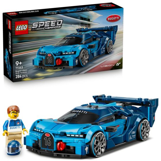 LEGO® Speed Champions 77253 Bugatti Vision GT Hyper Sports Car (Vehicle,Racing Model,Gift,Toy)