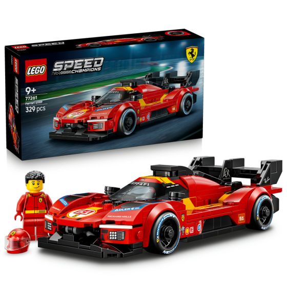 LEGO® Speed Champions 77261 Ferrari 499P (Racing Car,Home Decoration,Bricks,Gift)