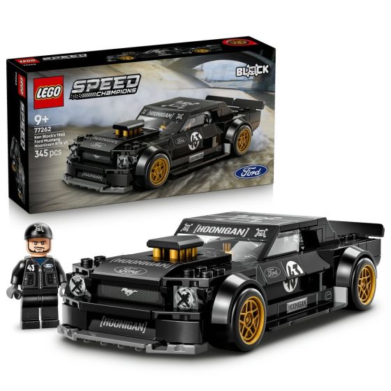 LEGO® Speed Champions 77262 Ken Block's '65 Ford Mustang Hoonicorn V1 (Racing Car,Home Decoration,Bricks,Gift)