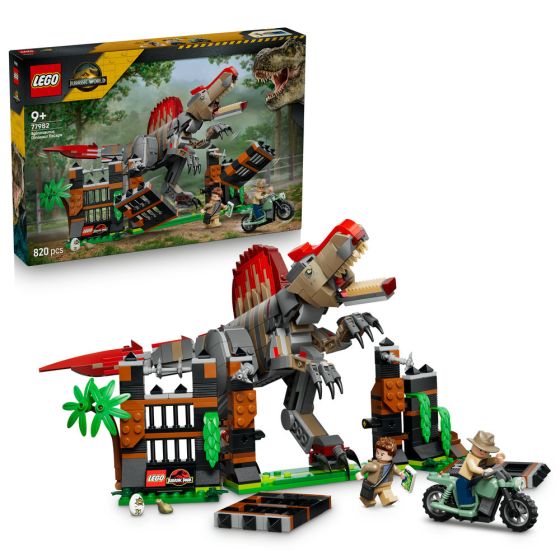 LEGO® Jurassic World 77982 Spinosaurus Dinosaur Escape (Dinosaur,Creative,Bricks,Gift)