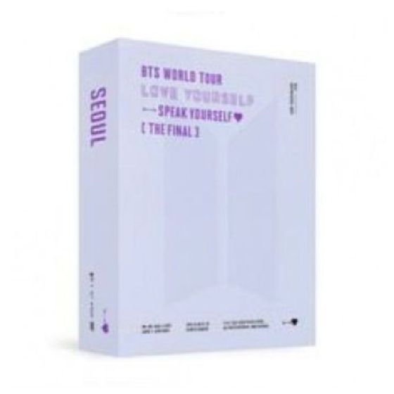 BTS - WORLD TOUR 'LOVE YOURSELF : SPEAK YOURSELF' [THE FINAL] - DVD VER. 8809375124210