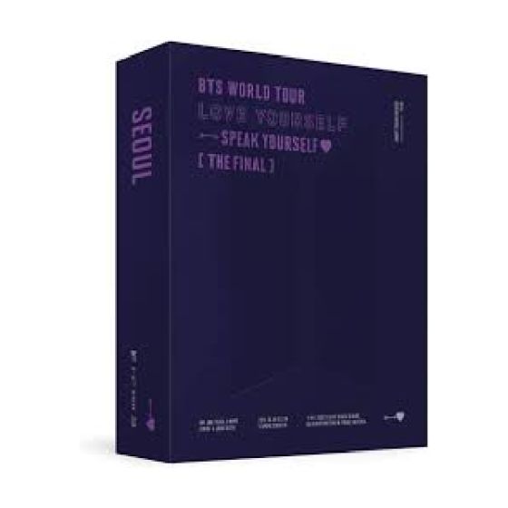 BTS - WORLD TOUR 'LOVE YOURSELF : SPEAK YOURSELF' [THE FINAL] - BLU RAY VER. 8809375124227