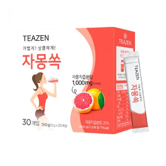 TEAZEN - 溶脂西柚茶 30包裝 8809685980315