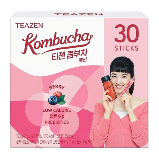 TEAZEN - 益生菌 康普茶 (雜莓味) 30包裝 CR-8809685980384CO