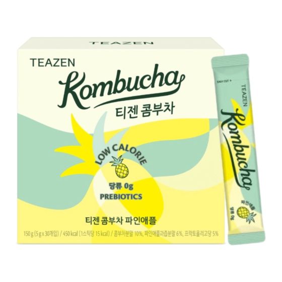 TEAZEN - 益生菌 康普茶 (菠蘿味) 30包裝 CR-8809685980827CO