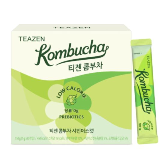 TEAZEN - 益生菌 康普茶 (香印青提味) 30包裝 CR-8809685981060CO