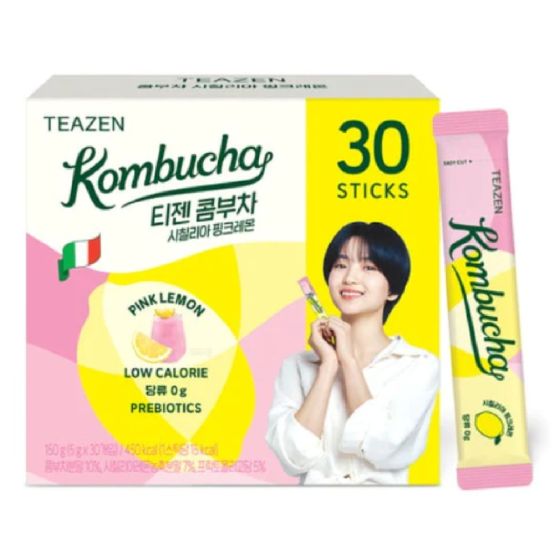 TEAZEN - 益生菌 康普茶 (西西里檸檬味) 30包裝 CR-8809685983118CO