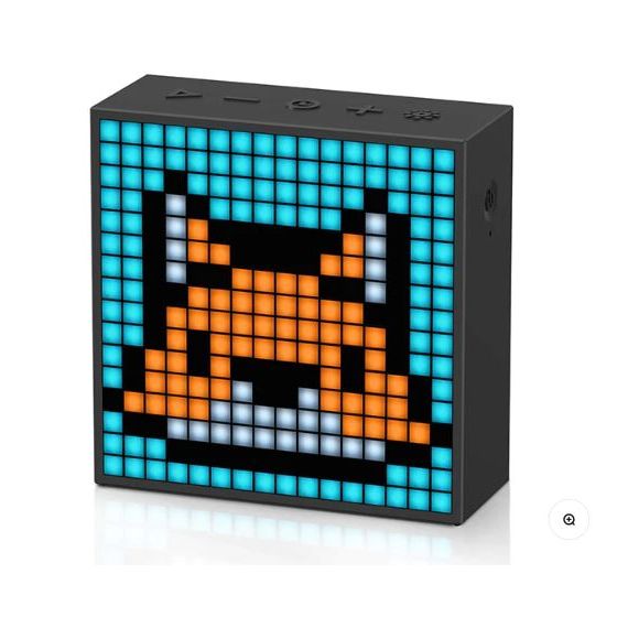 Divoom Timebox-Evo 像素藝術揚聲器 16x16 DIY LED 顯示鬧鐘盒 90100058091-1