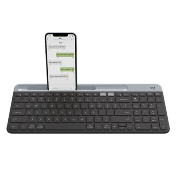 Logitech - K580 慳位靜音多工鍵盤 (英文版) (石墨灰色) GC920-009210
