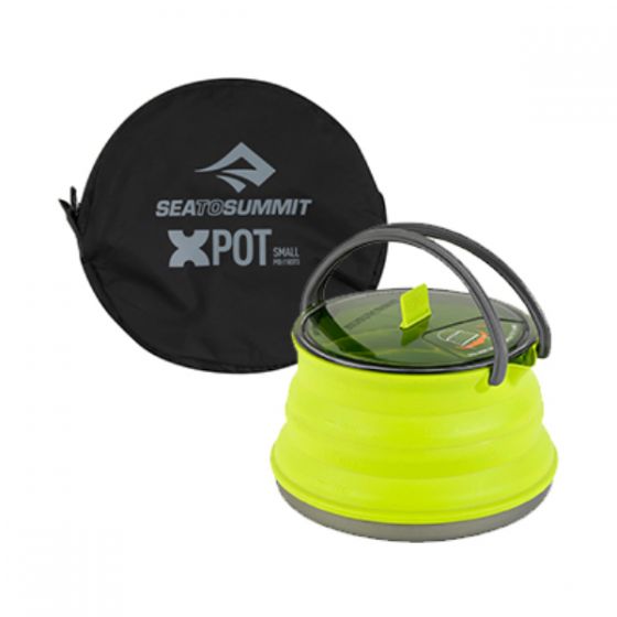 Sea To Summit -摺疊式水煲1.3升(連儲物袋) -AXKETSS1.3-綠色 9327868118243