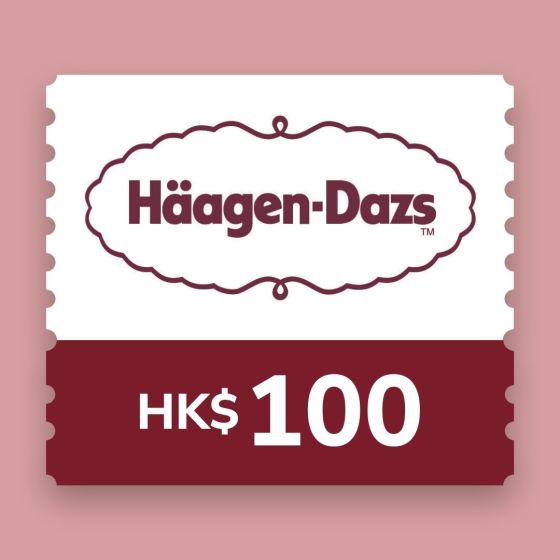 Häagen-Dazs™ $100 雪糕電子禮券