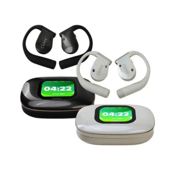 Cleer - ARC 6 Music Pro Open-Ear True Wireless Bluetooth Earphones (Black / White)