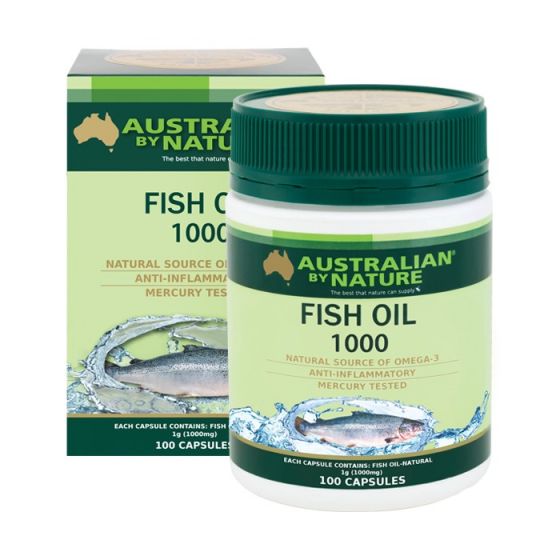 Australian by Nature 奧米加3魚油 1000mg - 100粒 ABN00624