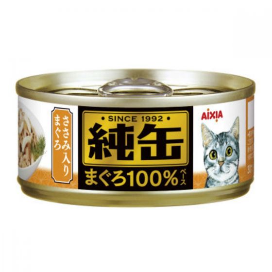 AIXIA - 純缶罐 貓罐頭 65g (5種味道) AIXIA_JMY_all