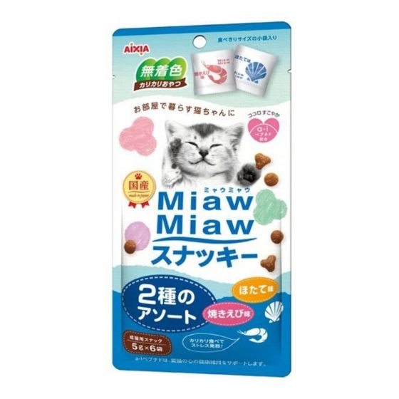 AIXIA - Miaw Miaw 貓曲奇餅小食 30g (4種味道) AIXIA_MMS_all