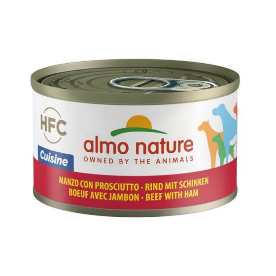 Almo Nature - HCF Natural 牛肉 火腿(95g)狗罐頭 #5545/124255ALMO_124255